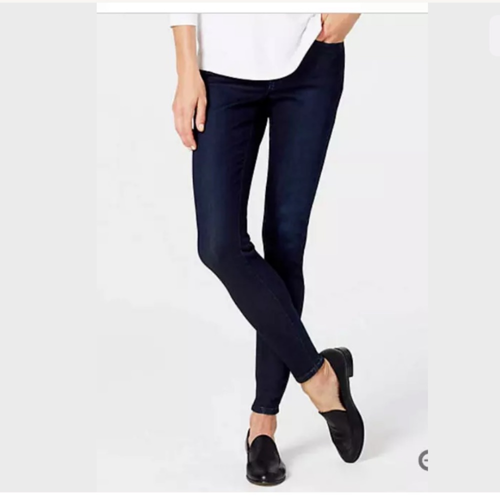 J Jill Shoreline Wash Denim Leggings Skinny Jeans